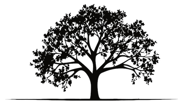 icono eco ilustración vectorial de hoja negra aislada sobre fondo blanco