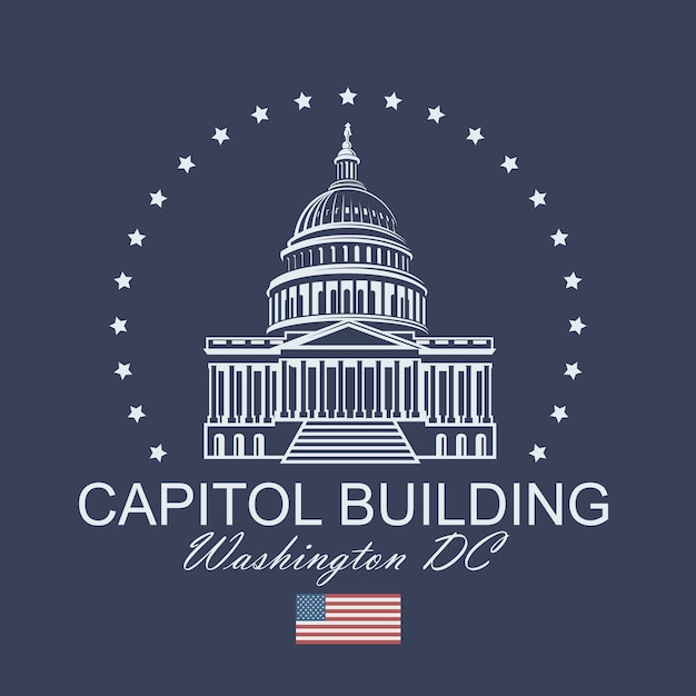 icono del edificio del capitolio