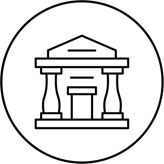 Icono del edificio del gobierno