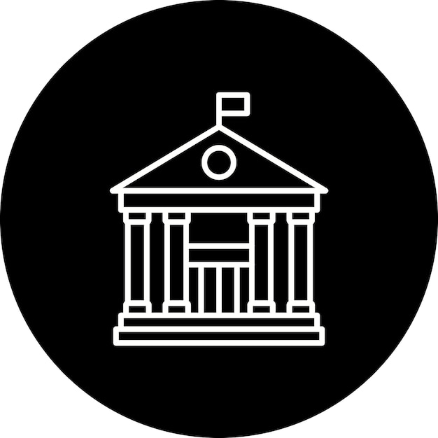 Icono del edificio del gobierno