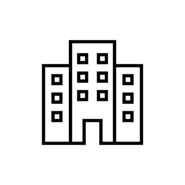 Icono del edificio del hotel