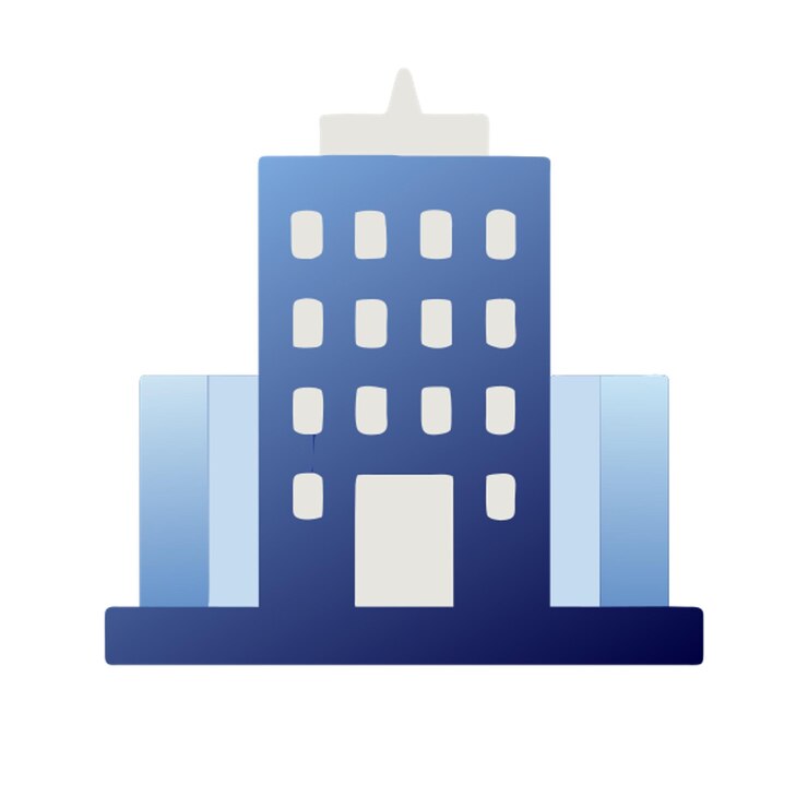 Vector icono del edificio pequeo