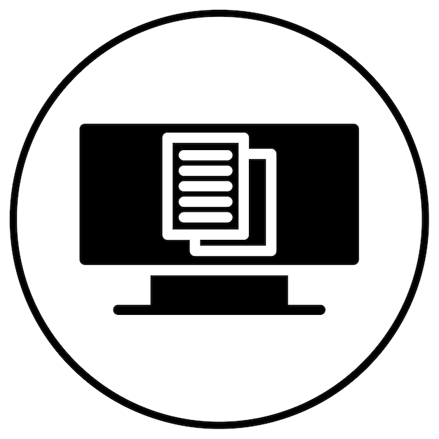 Icono del editor de copias