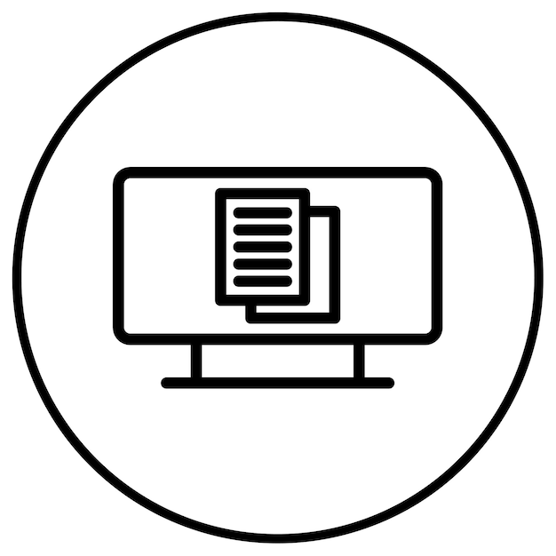 Icono del editor de copias
