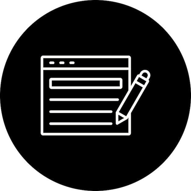 Icono del editor