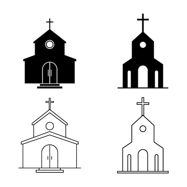 Icono del elemento de la iglesia