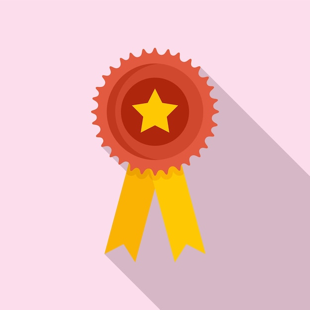 Icono de emblema de estrella de gerente de producto Ilustración plana del icono de vector de emblema de estrella de gerente de producto para diseño web