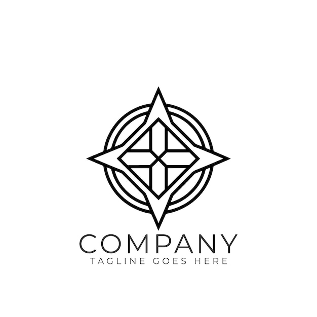 El icono de la empresa es mínimo El logotipo creativo es colorido