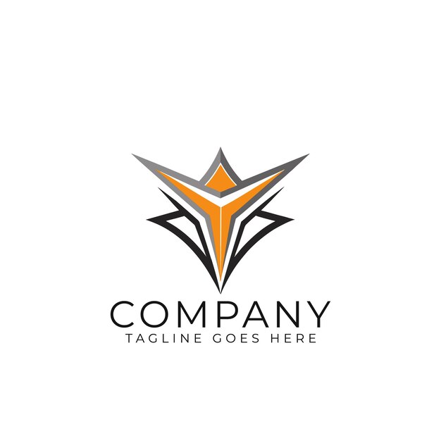 El icono de la empresa es mínimo El logotipo creativo es colorido