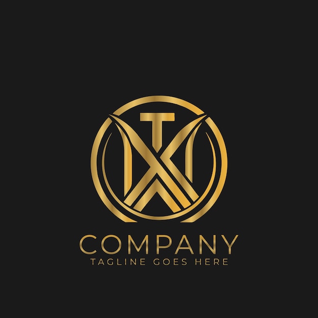 Icono de la empresa con gradiente y logotipo de colores