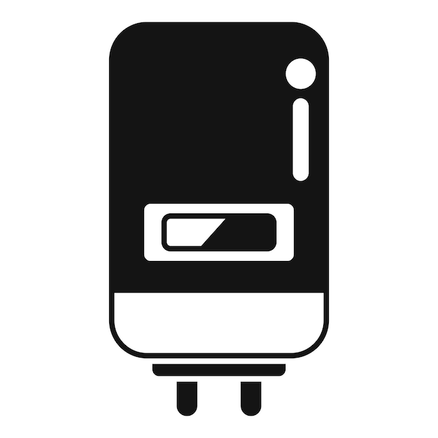 Icono del enchufe de carga del vehículo eléctrico