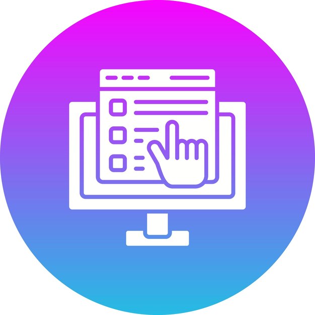 Icono de la encuesta en línea