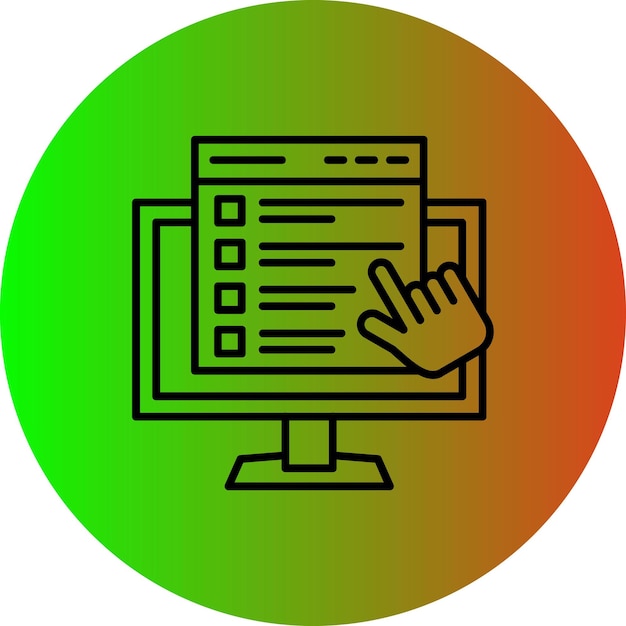 Icono de la encuesta en línea