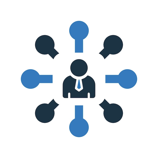 Icono de endways acompañado Diseño vectorial editable simple aislado en un fondo blanco