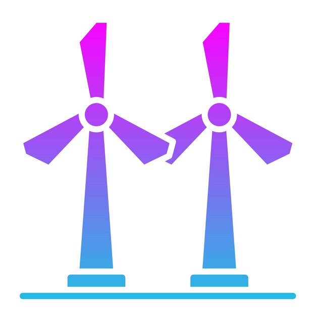 Icono de la energía eólica