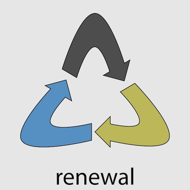 Icono de energía renovable