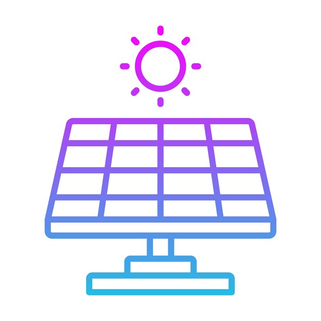 Icono de la energía solar