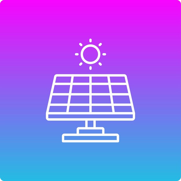 Icono de la energía solar