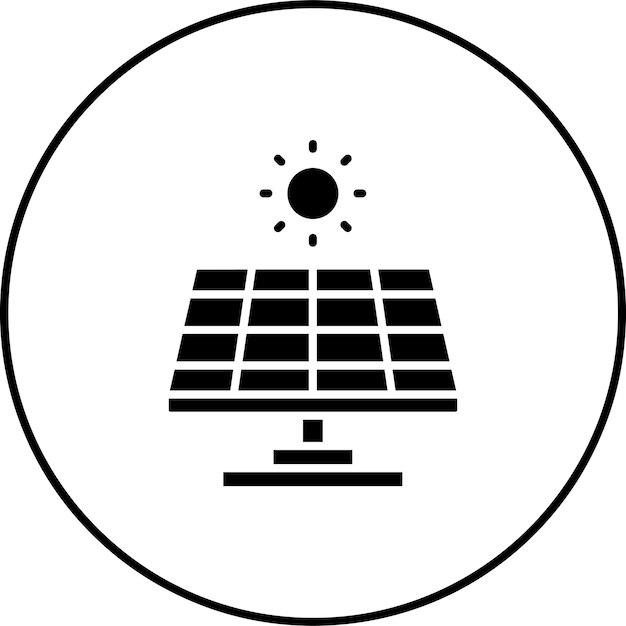 Icono de la energía solar