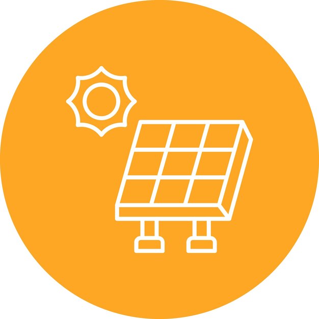 Icono de la energía solar