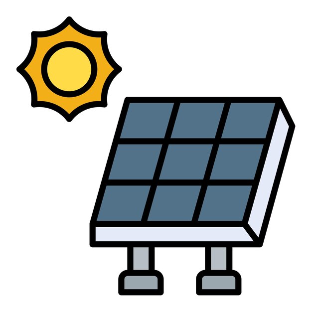Icono de la energía solar