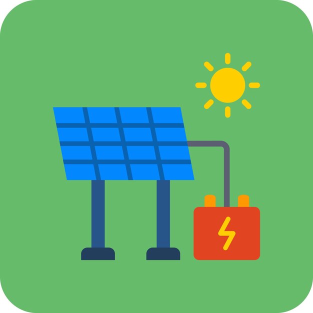 Icono de la energía solar