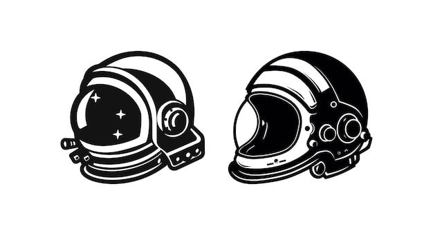 Vector icono de engranaje de astronauta