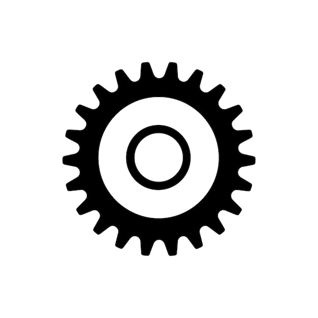 El icono del engranaje Chrono Cogwheel