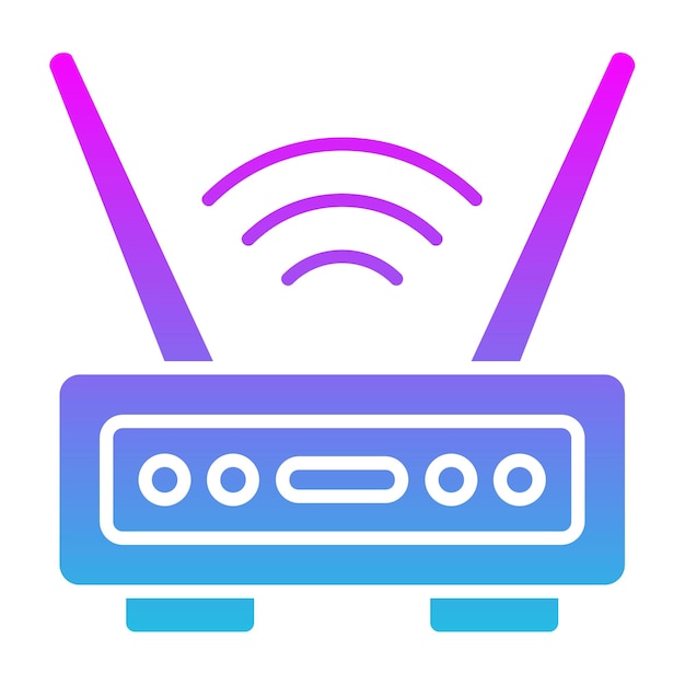 Icono del enrutador Wi-Fi