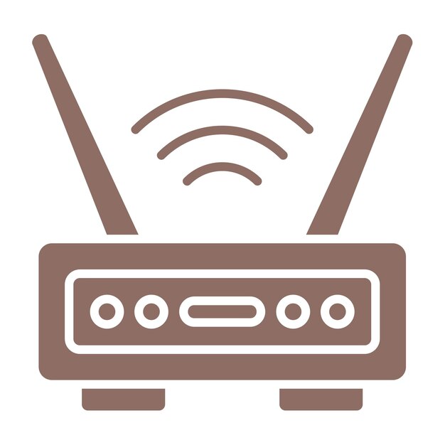 Icono del enrutador Wi-Fi