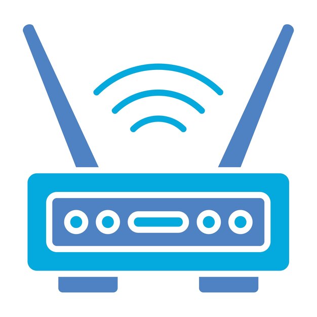 Icono del enrutador Wi-Fi