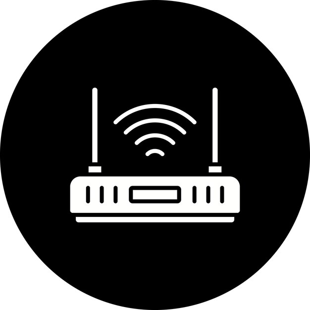 Icono del enrutador Wi-Fi