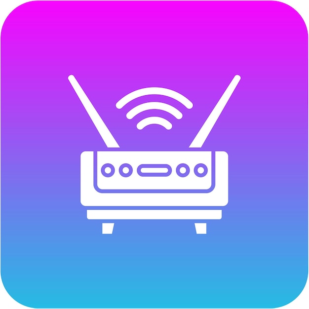Icono del enrutador Wi-Fi