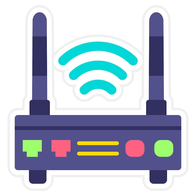 Icono del enrutador Wi-Fi