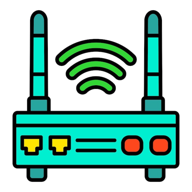 Icono del enrutador Wi-Fi
