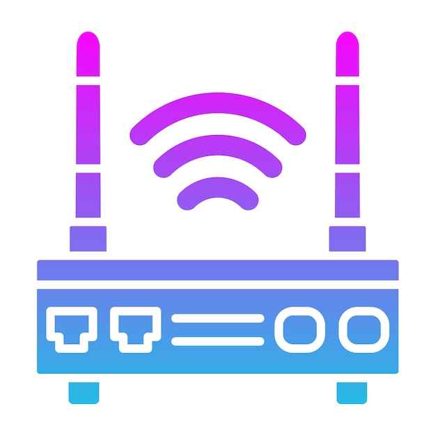 Icono del enrutador Wi-Fi