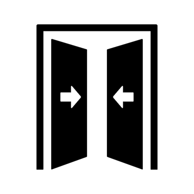 Icono de entrada de la puerta de admisión