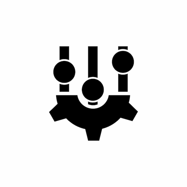Icono de equipo y estrategia de juego Plan de acción Ilustración vectorial de íconos