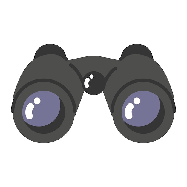 Icono de equipo de herramienta de búsqueda de binoculares