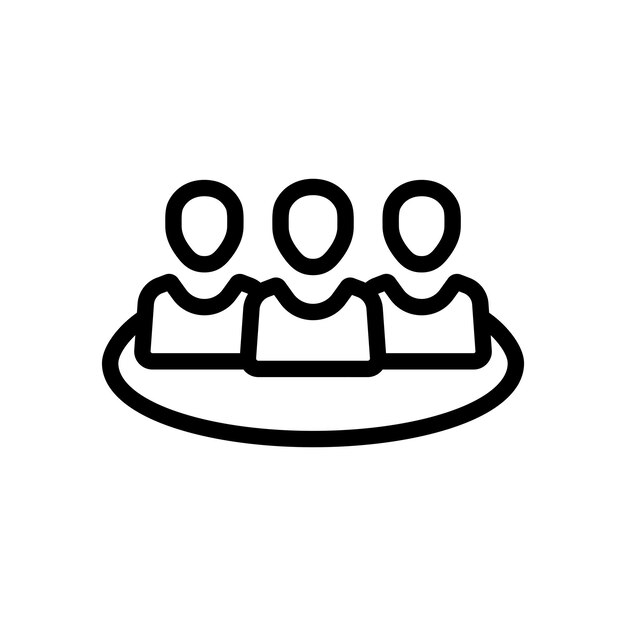 Icono del equipo de negocios