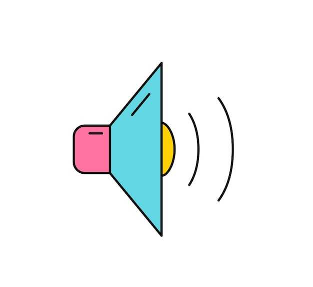 Icono de equipo de servicio de transmisión de audio