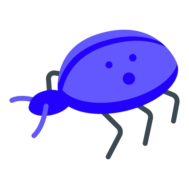 Vector icono de error de control de calidad isométrico del icono de vector de error de control de calidad para diseño web aislado sobre fondo blanco