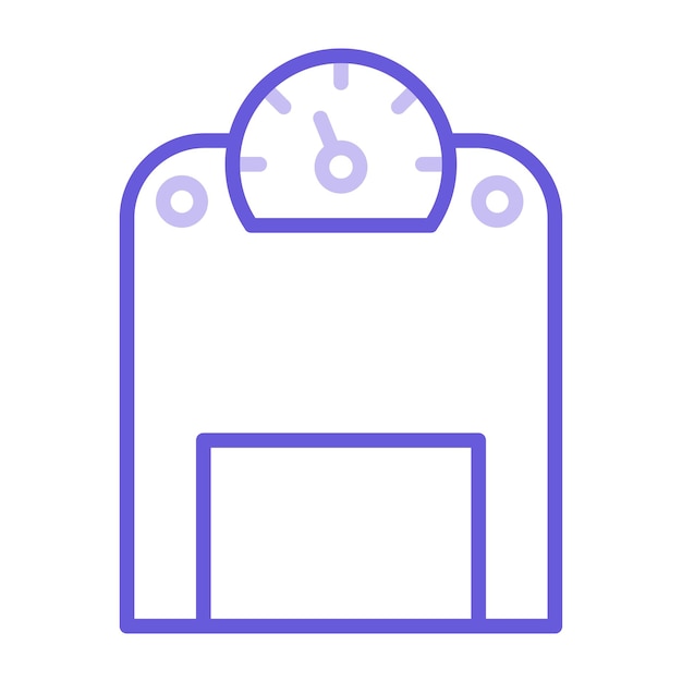Ícono de la escala de peso