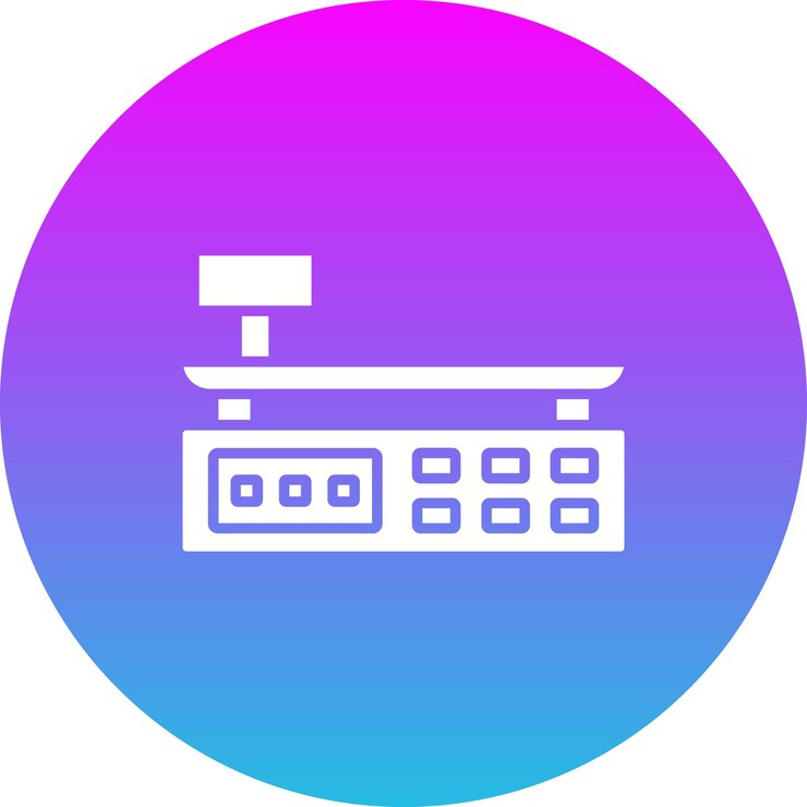 Vector ícono de la escala