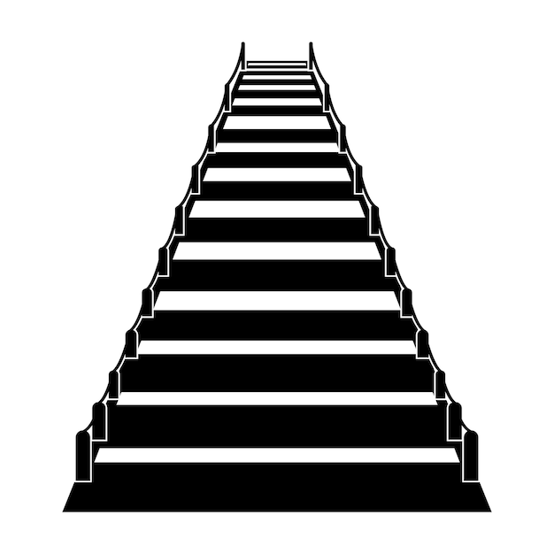 icono de escalera