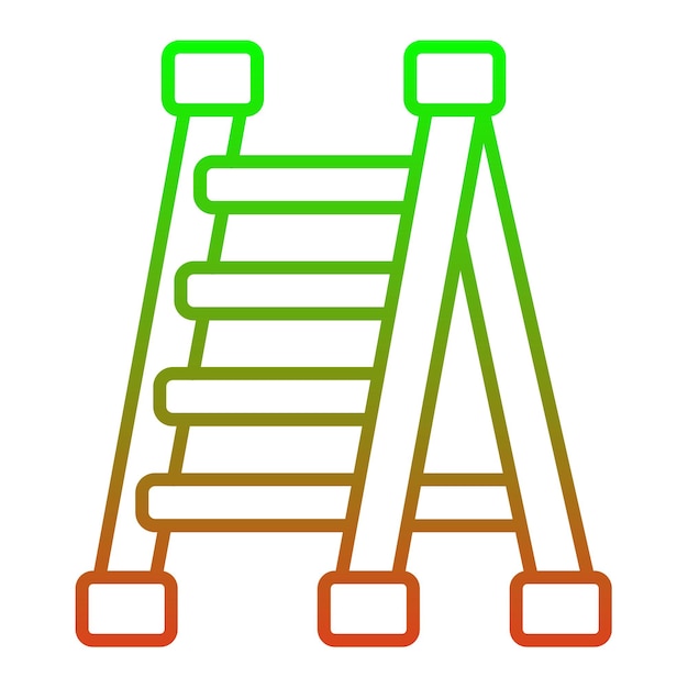 El icono de la escalera
