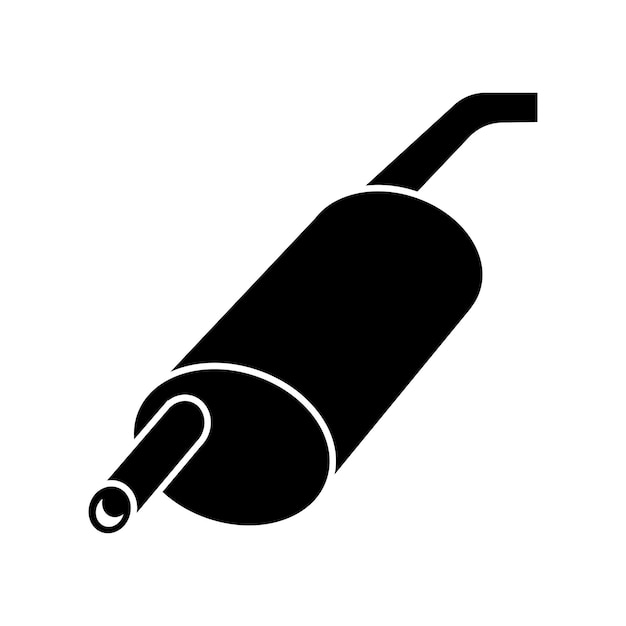 Icono de escape del automóvil