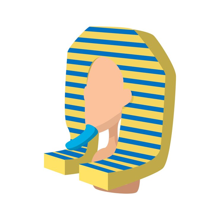 Vector icono de escarabajo en estilo de dibujos animados sobre un fondo blanco