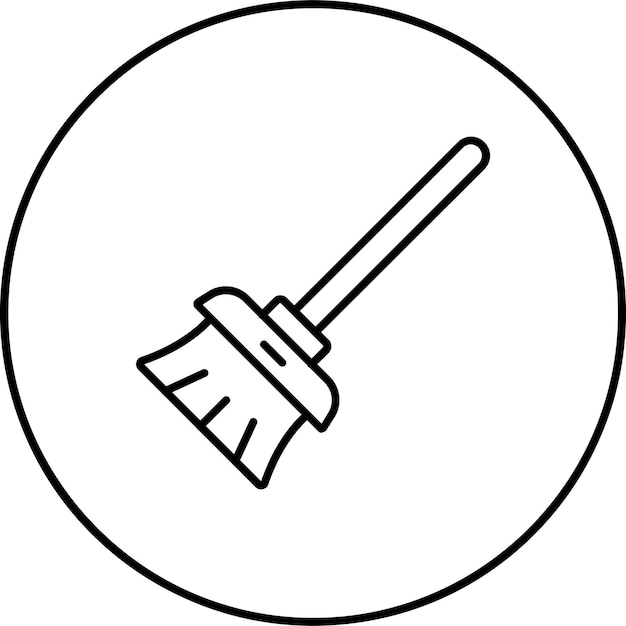 Icono de la escoba
