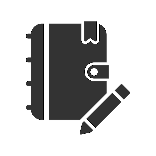 El icono del escritor del blog